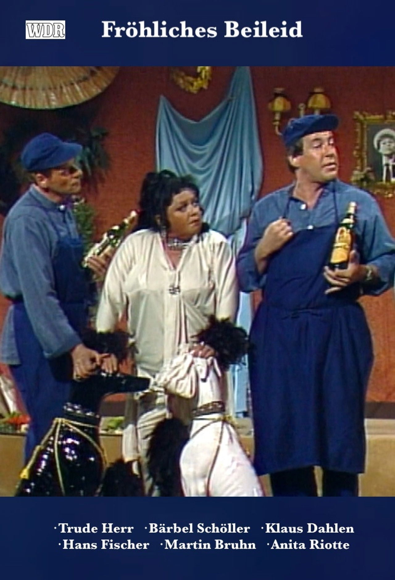 Fröhliches Beileid Backdrop