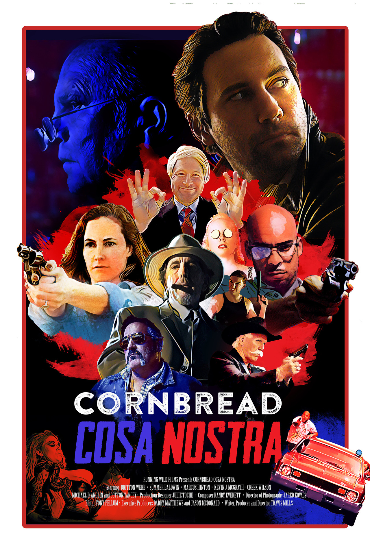Cornbread Cosa Nostra Backdrop