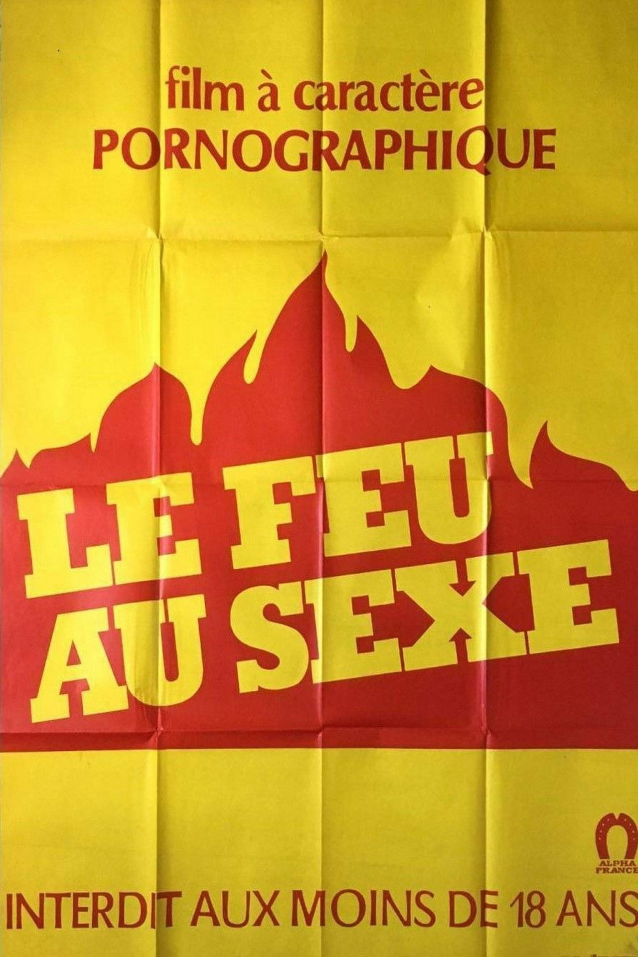 Le feu au sexe Backdrop