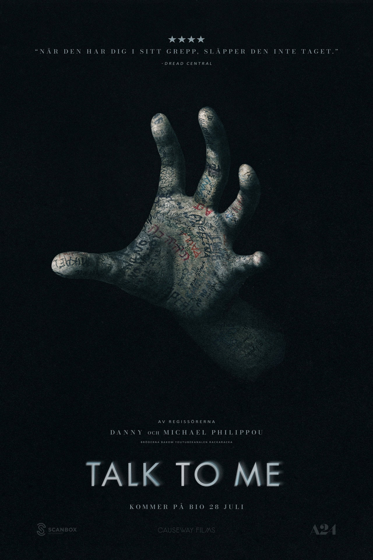 Talk to Me filmaffisch