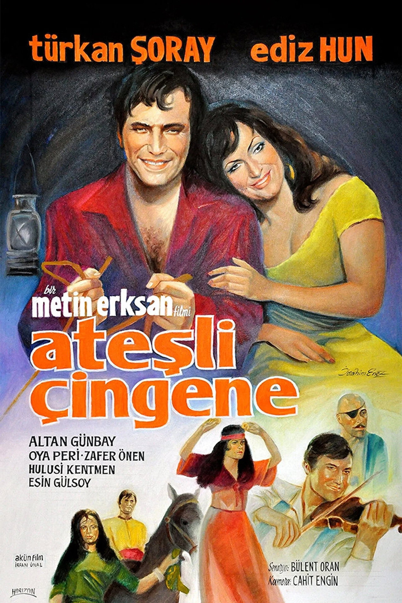 Ateşli Çingene afişi
