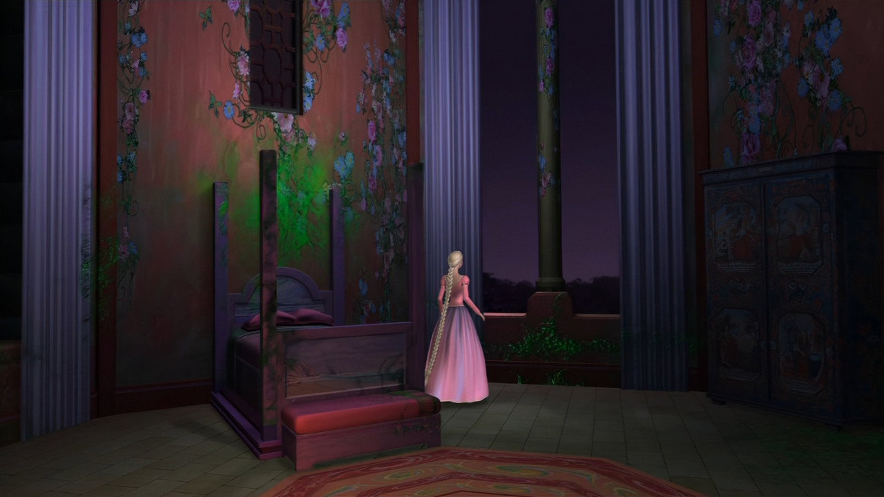 Barbie as Rapunzel background 40