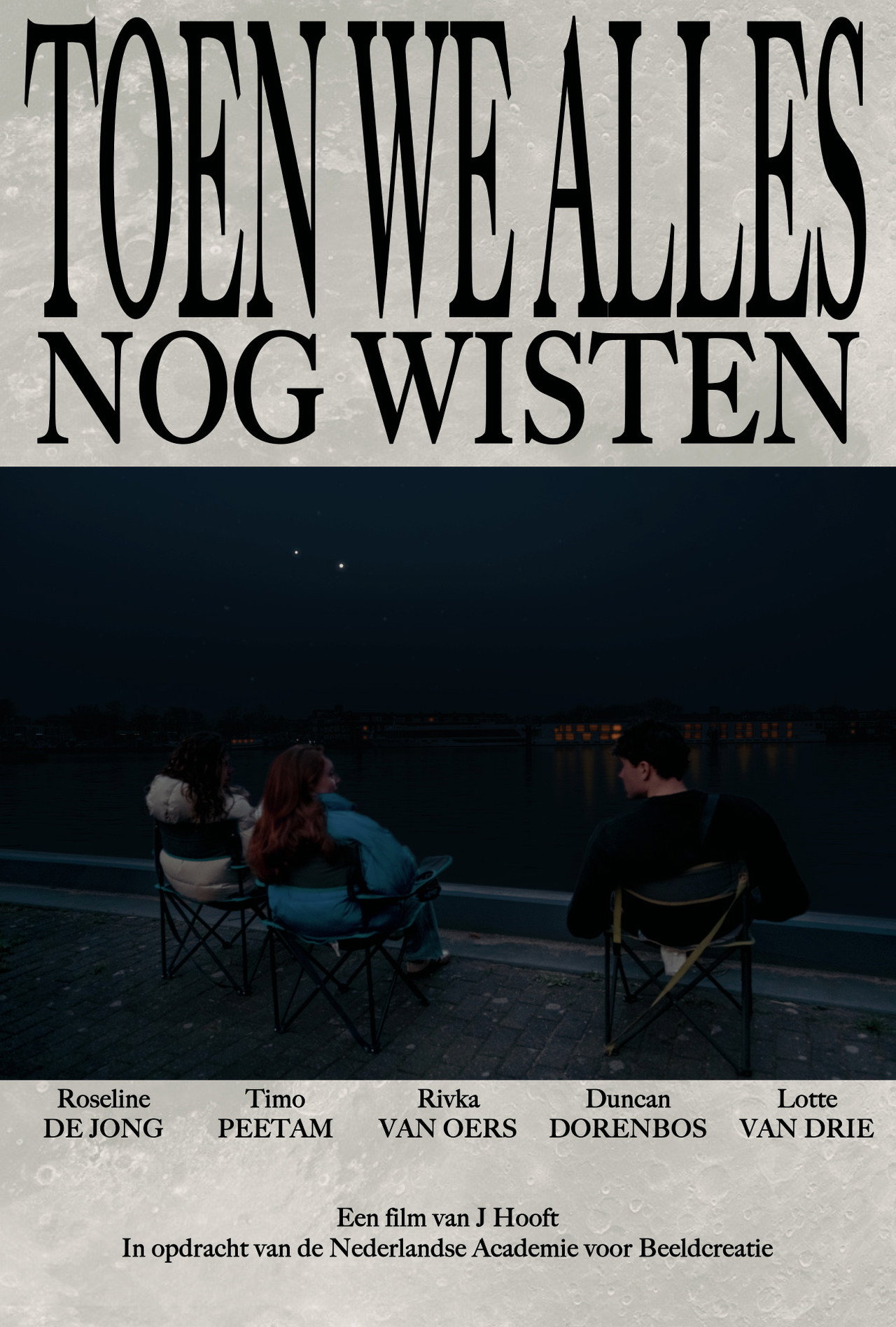 Toen we alles nog wisten poster