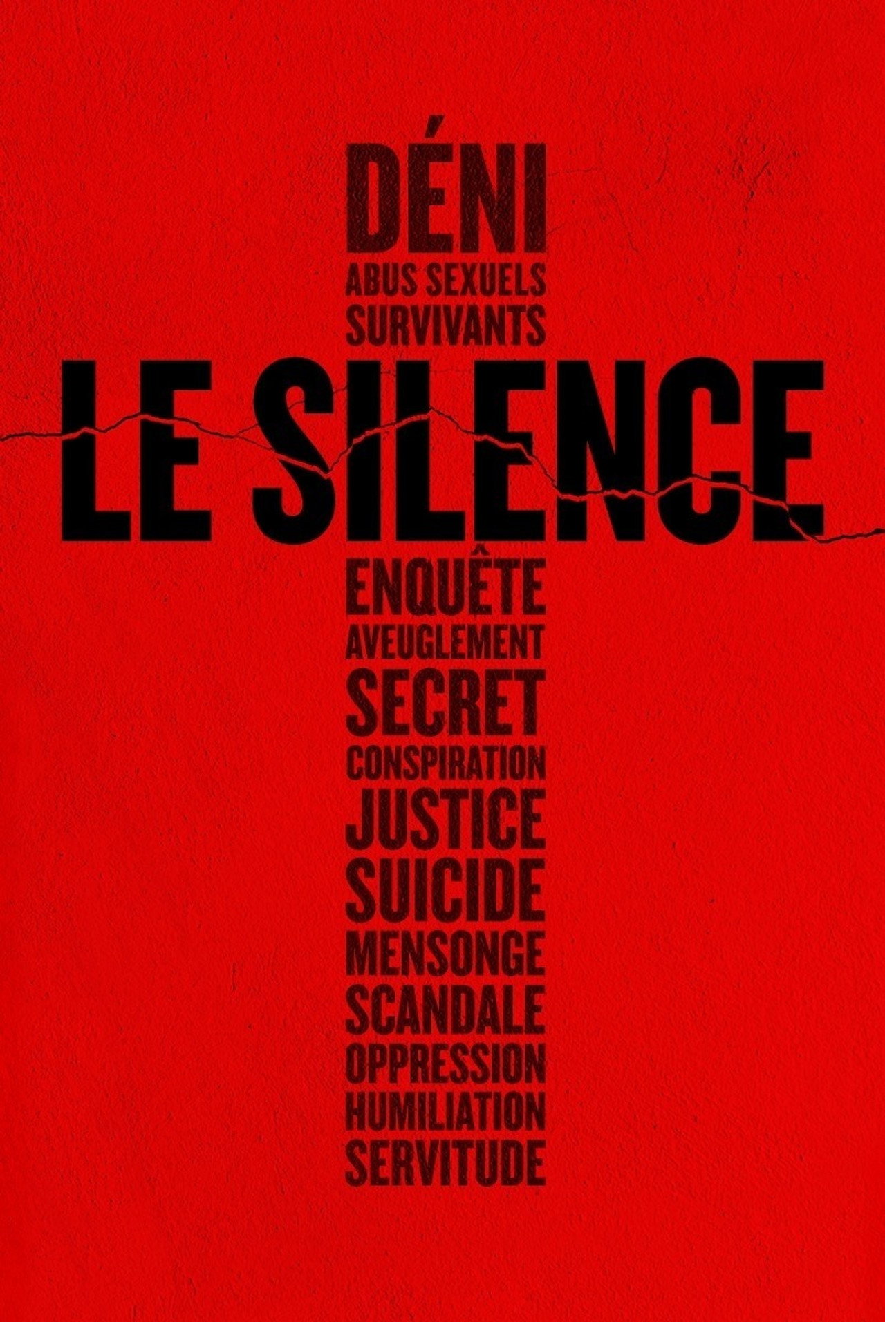 Le silence filmaffisch