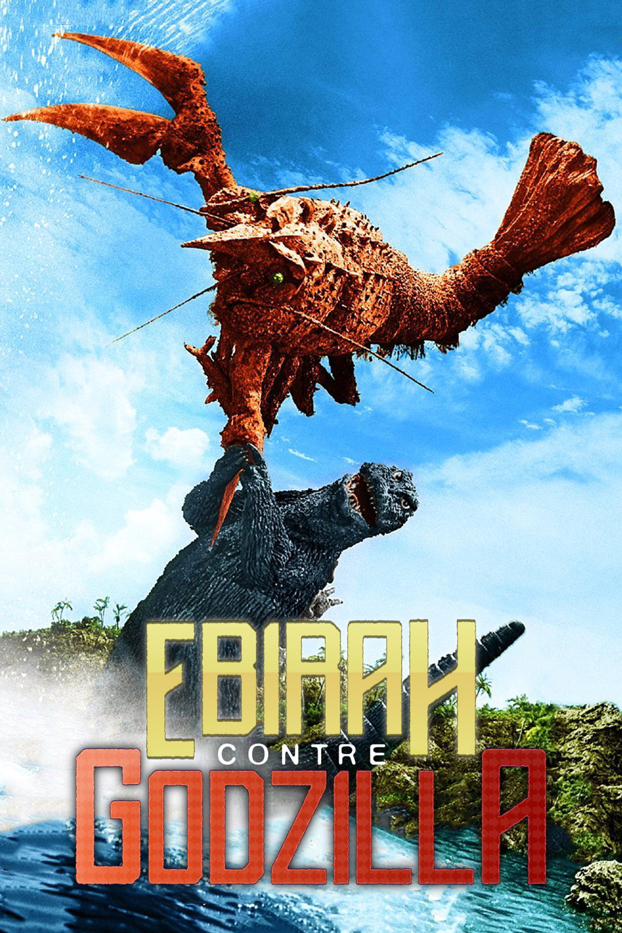 Ebirah contre Godzilla poster