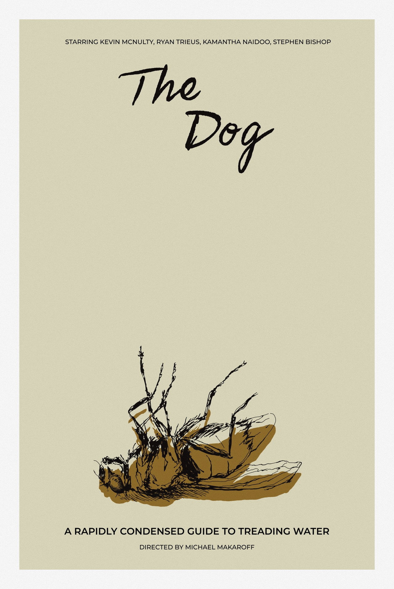The Dog - A Rapidly Condensed Guide to Treading Water filmaffisch