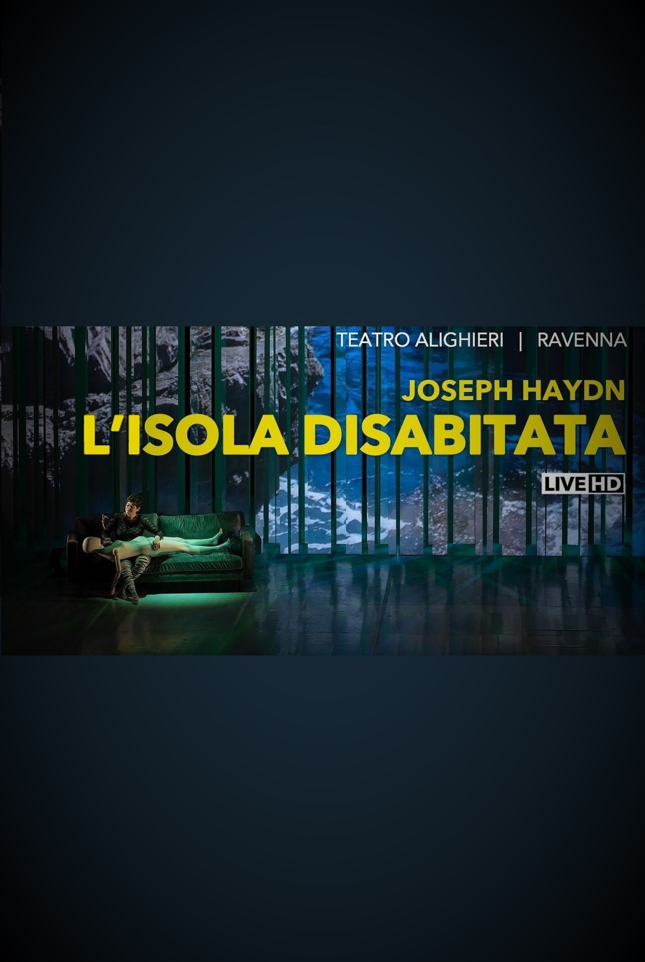 L'Isola Disabitata - Teatro Alighieri di Ravenna / Opéra de Dijon Backdrop