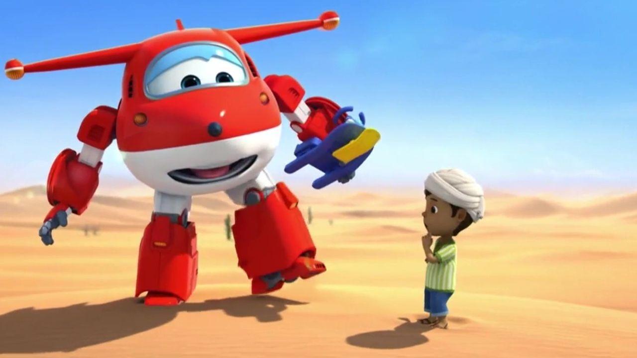 Super Wings - Season 1 Episode 6 : Sahara Sled