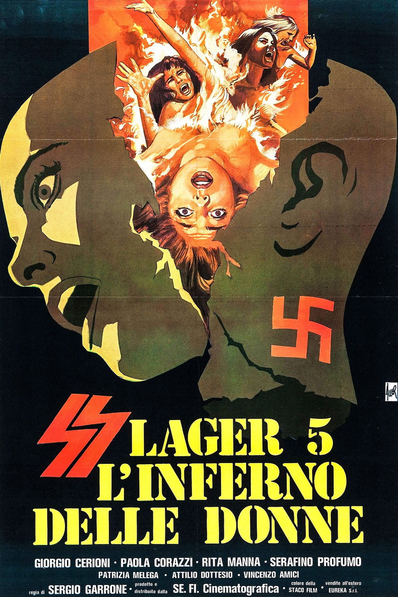 SS Lager 5: L'inferno delle donne filmaffisch