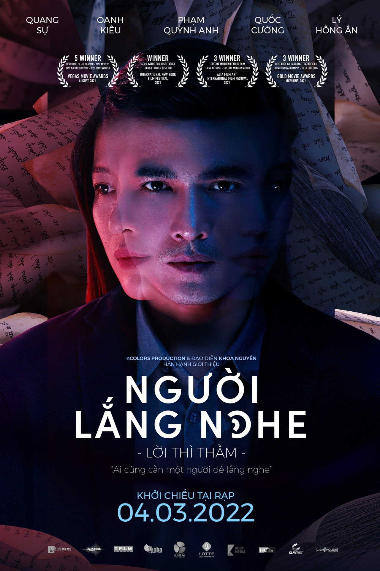 Người lắng nghe: Lời thì thầm filmaffisch