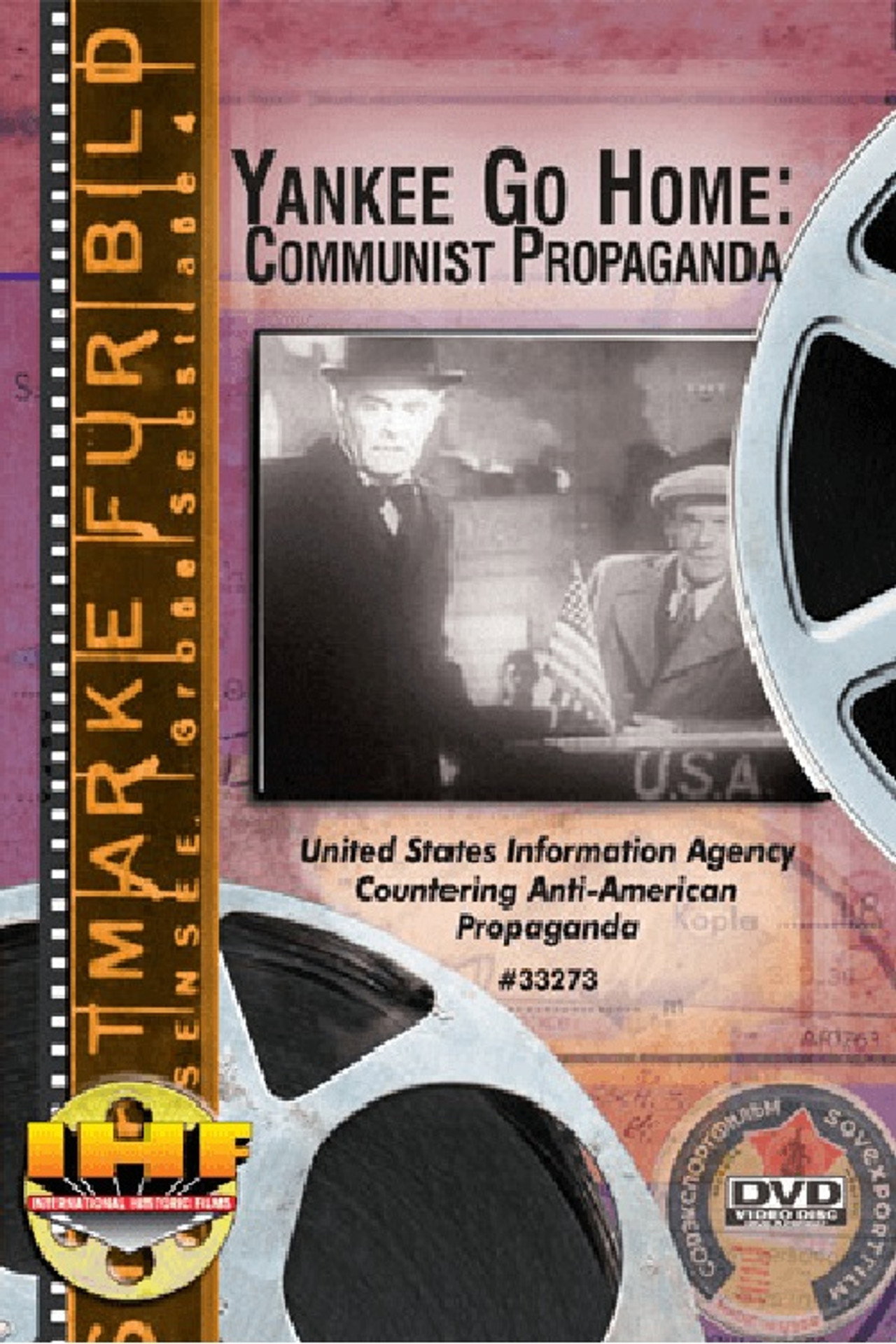 Yankee Go Home: Communist Propaganda filmaffisch