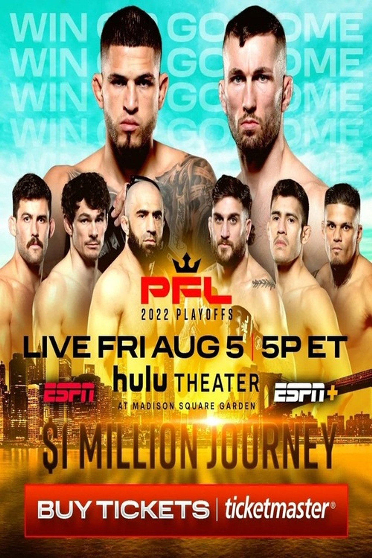 Professional Fighters League Playoffs PFL 7: Nunes vs Potter Backdrop