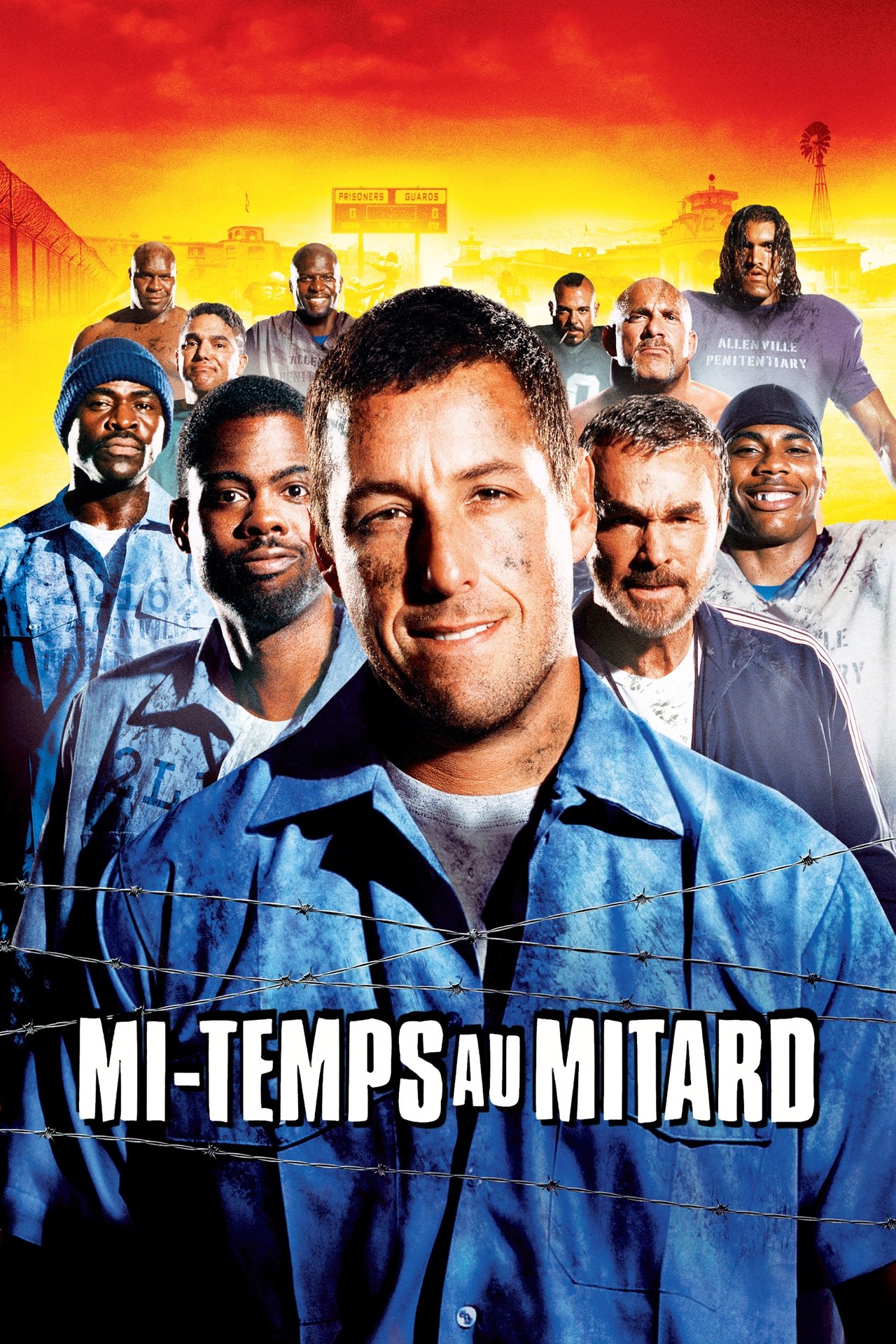 Mi-temps au mitard poster