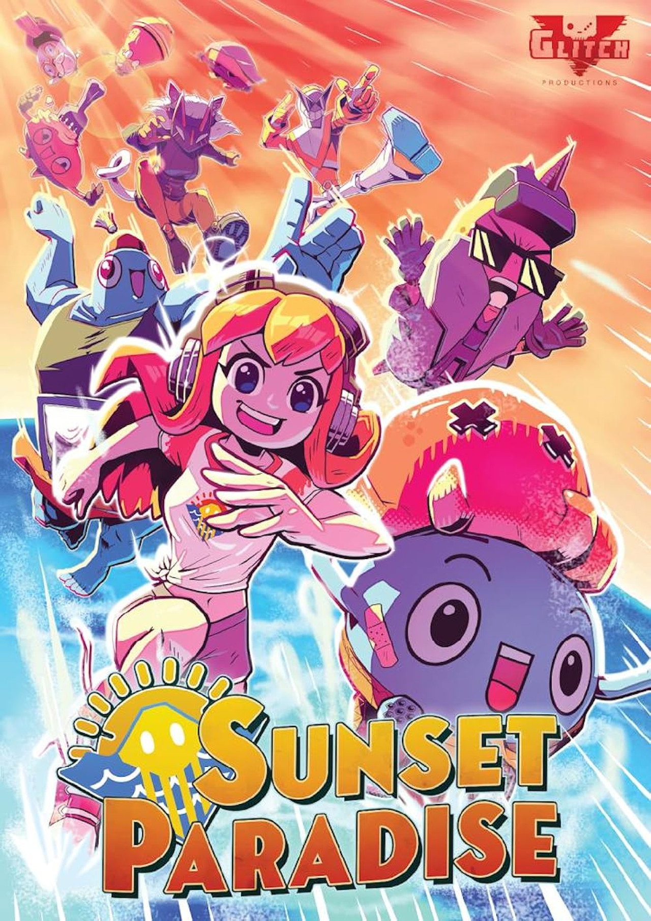 Sunset Paradise affisch