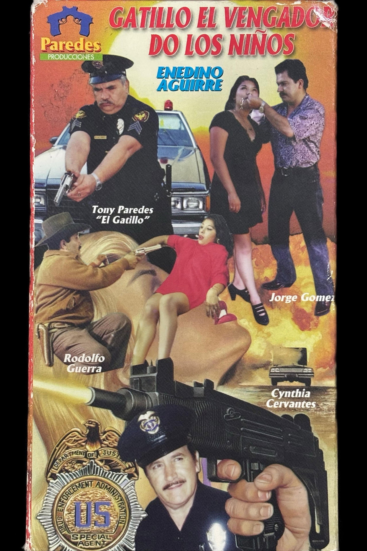 Trigger: The Avenger of Children (Young People, Don't Make Your Parents Suffer Anymore and Please Say No to Drugs) Backdrop