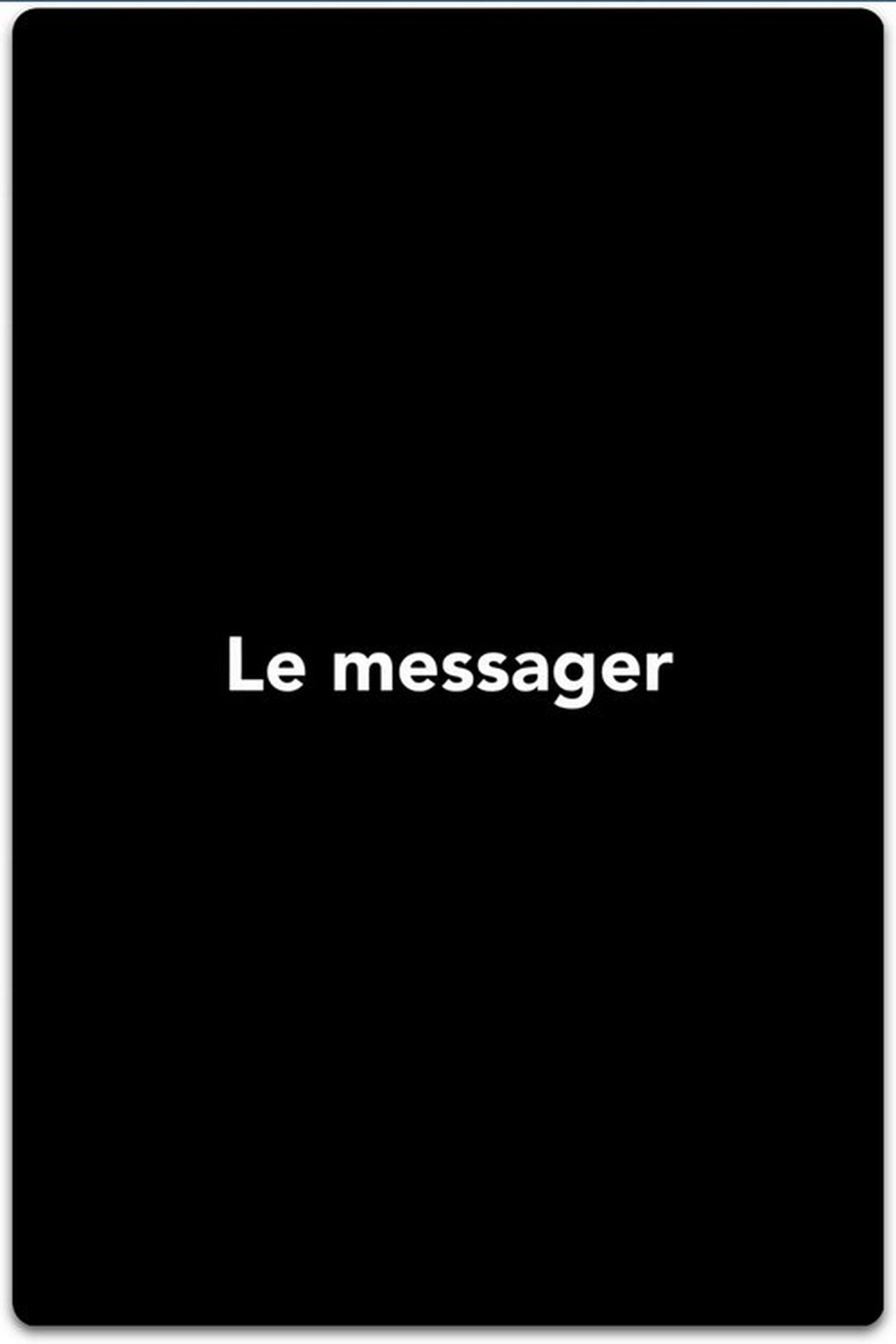 Le Messager poster