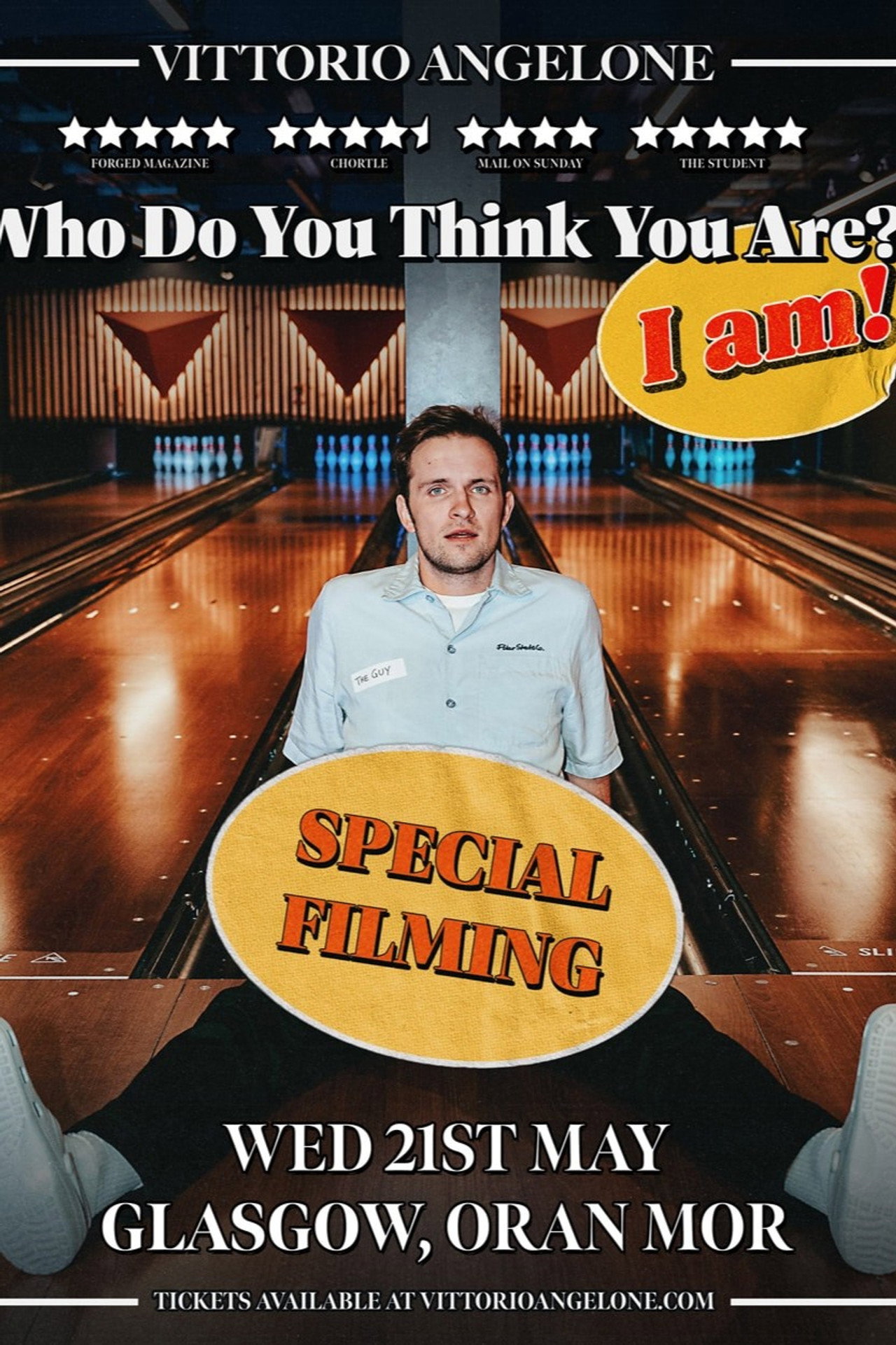 Vittorio Angelone: Who Do You Think You Are? I Am! filmaffisch