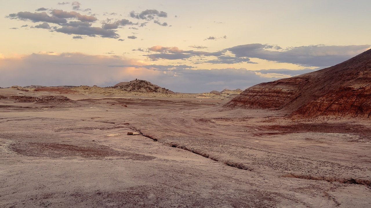 A Planet Painted by Hand