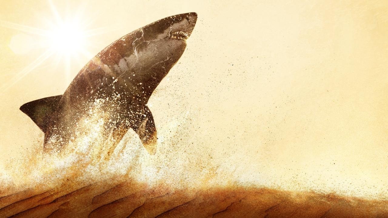 Backdrop for Attack of the Red Sea Sharks