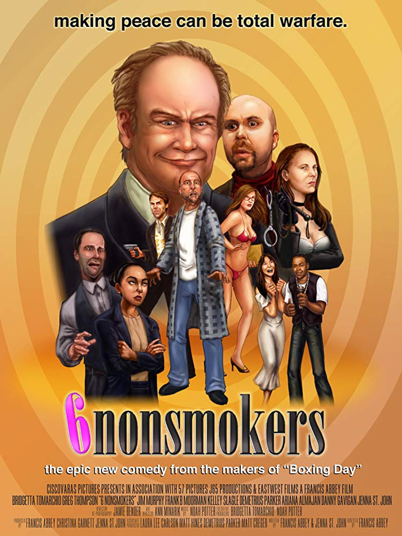 6 Nonsmokers filmaffisch