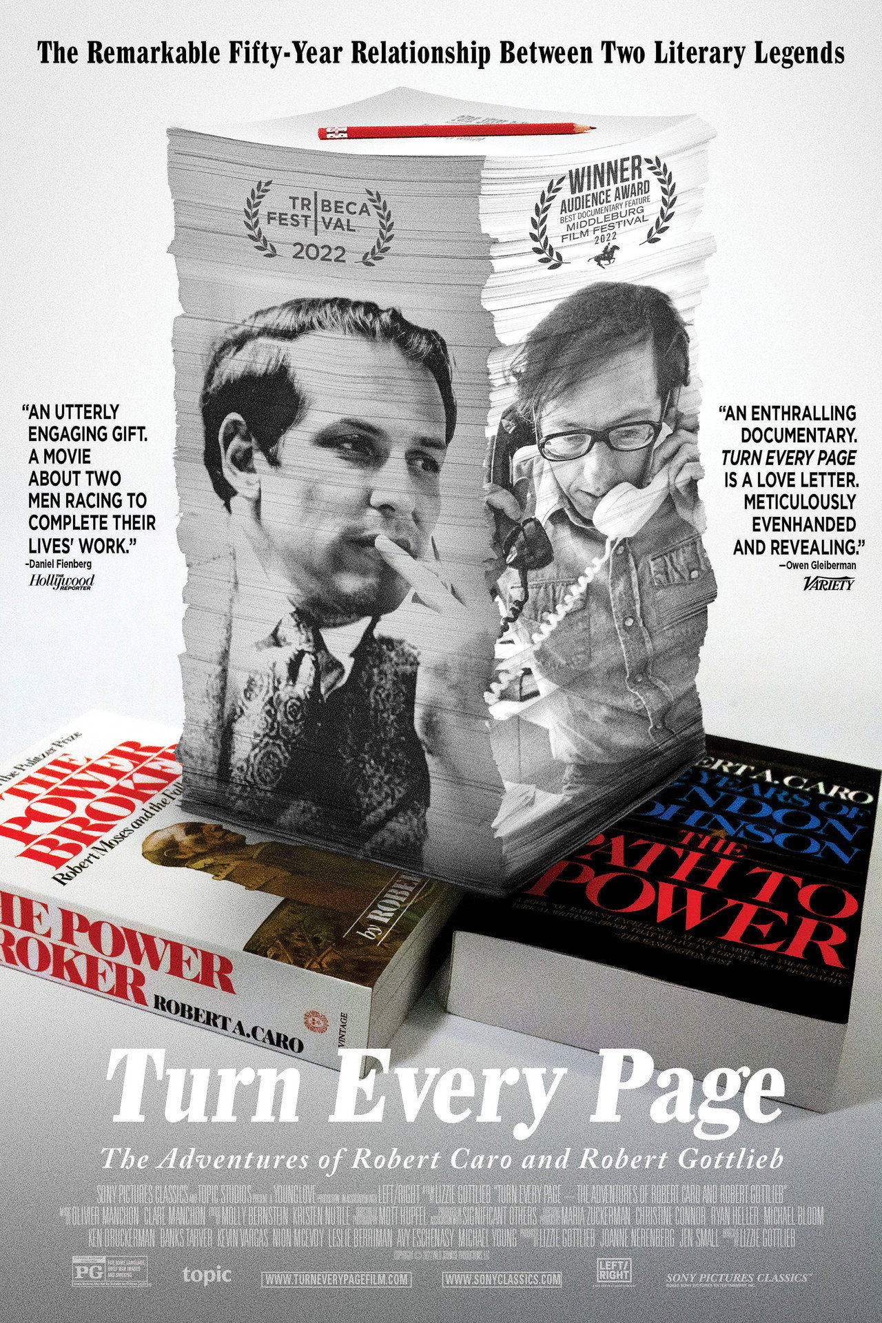 50 éve író és szerkesztő - Robert Caro és Robert Gottlieb kalandjai – plakát 5
