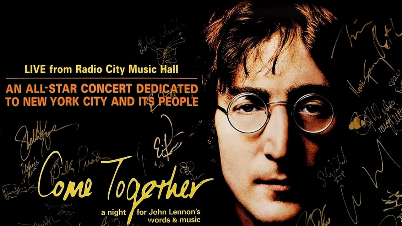 Scen från Come Together: A Night for John Lennon's Words and Music