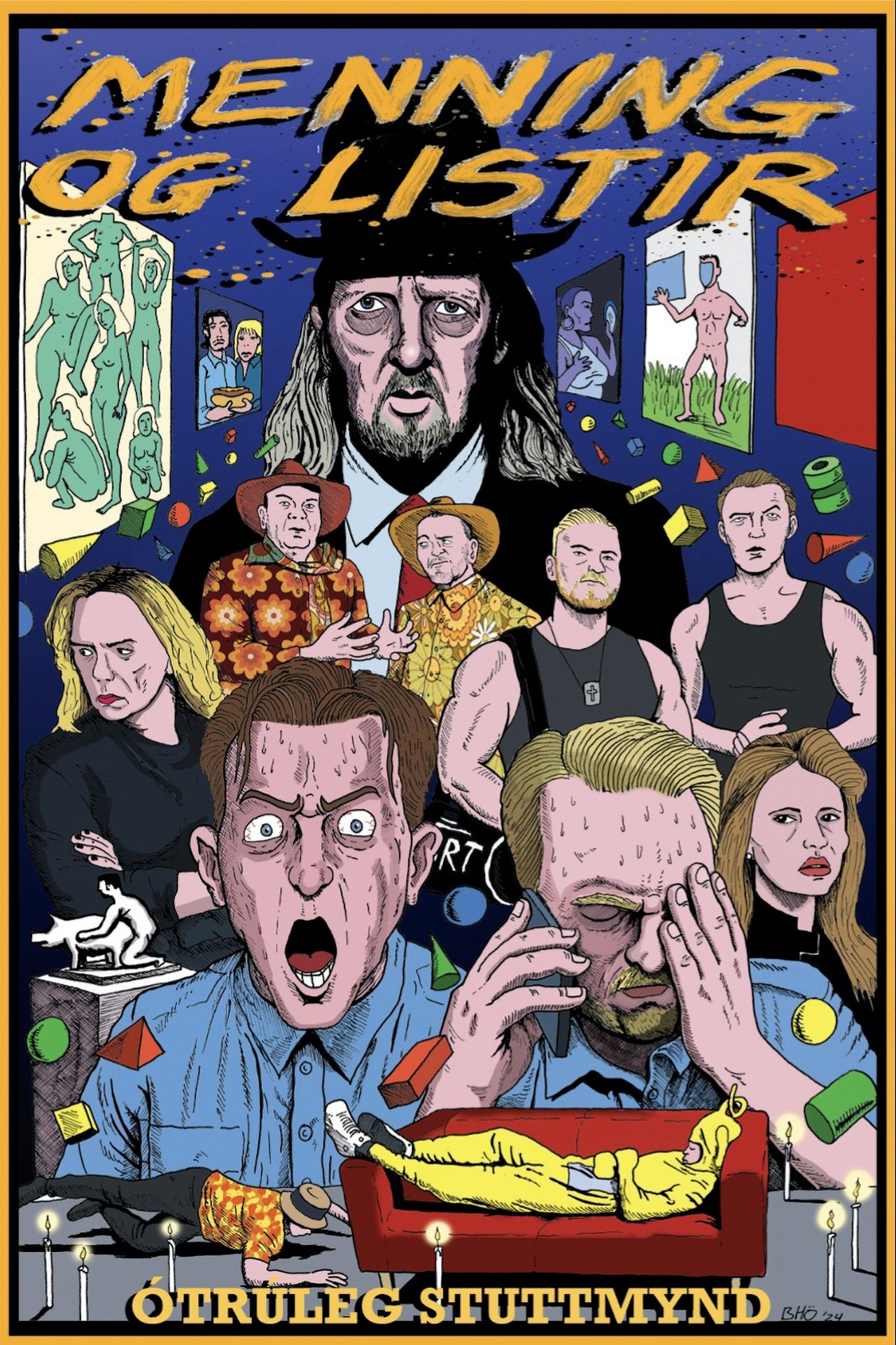 Menning og Listir poster
