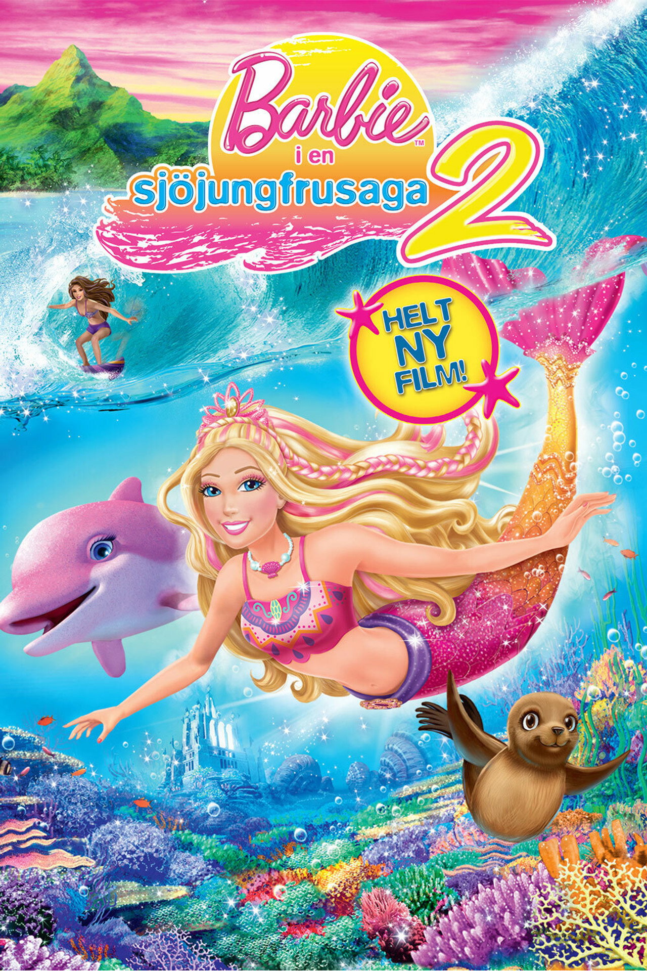 Barbie i en sjöjungfrusaga 2 filmaffisch