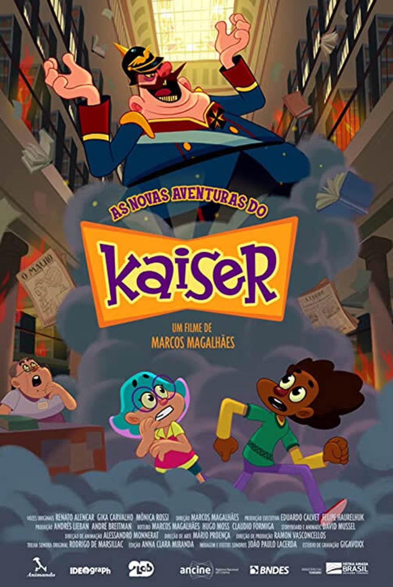 As Novas Aventuras Do Kaiser filmaffisch