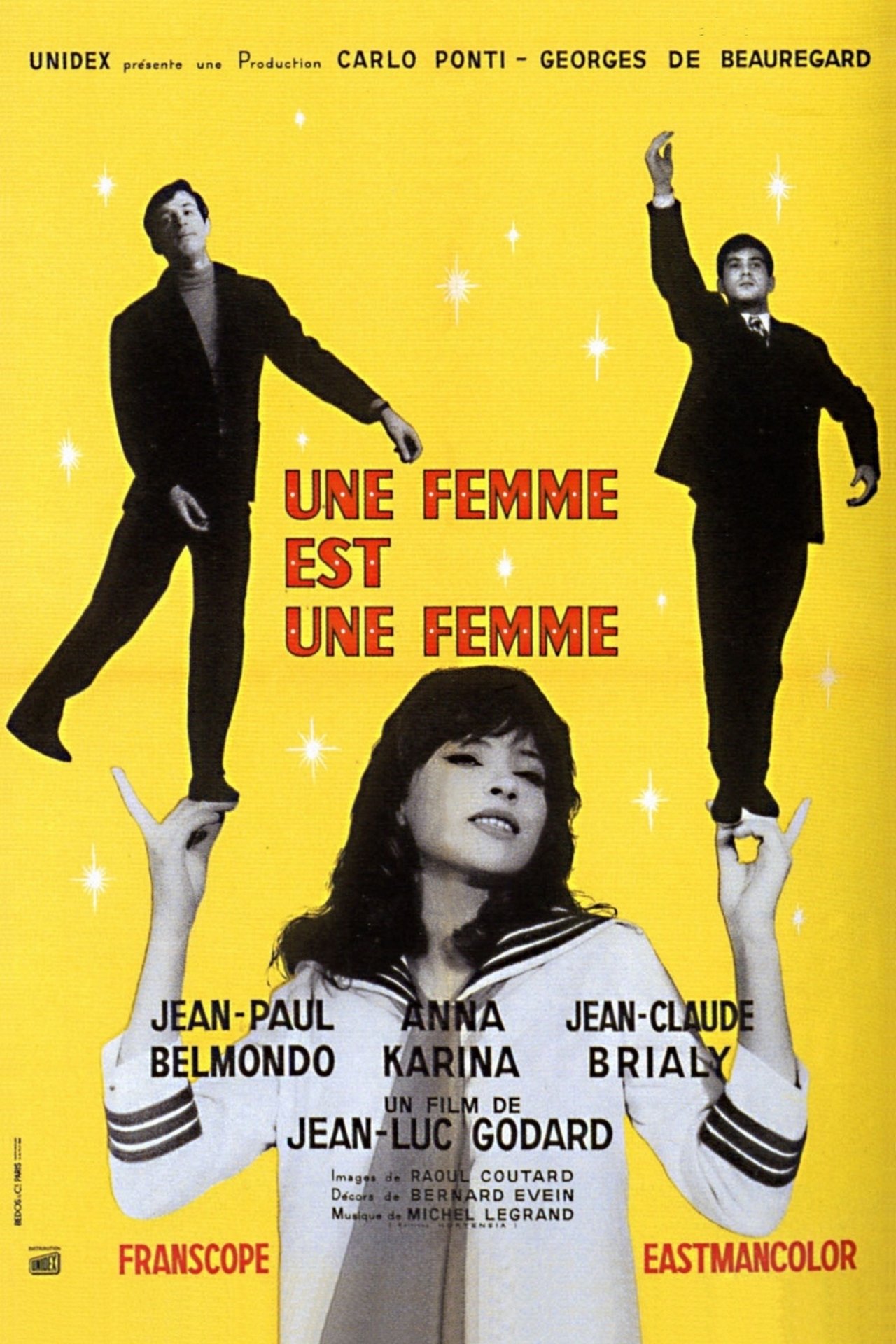 Une femme est une femme poster