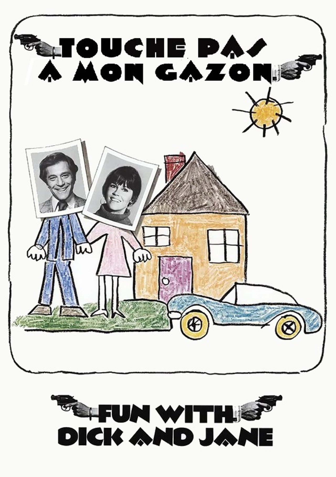 Touche pas à mon gazon poster