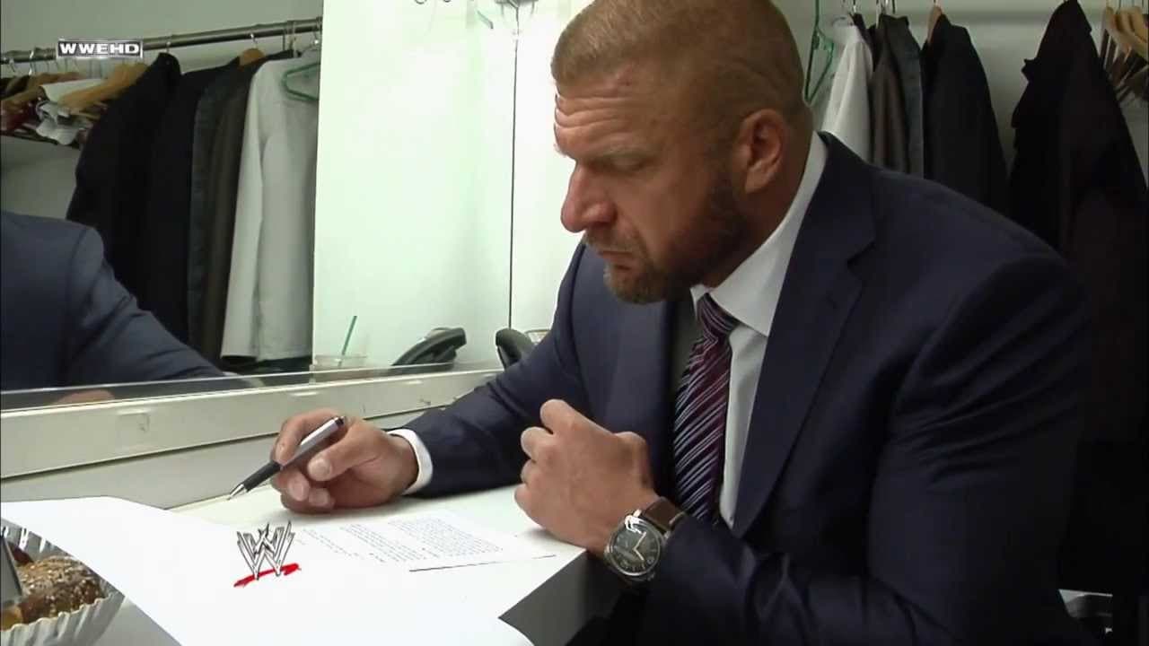 WWE: Triple H: Thy Kingdom Come background