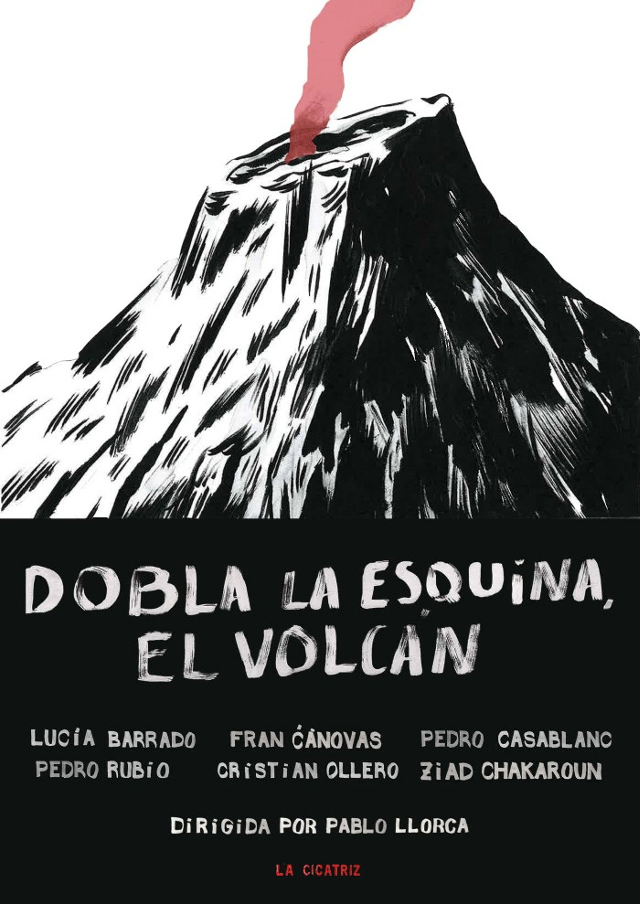 Dobla la esquina, el volcán Backdrop