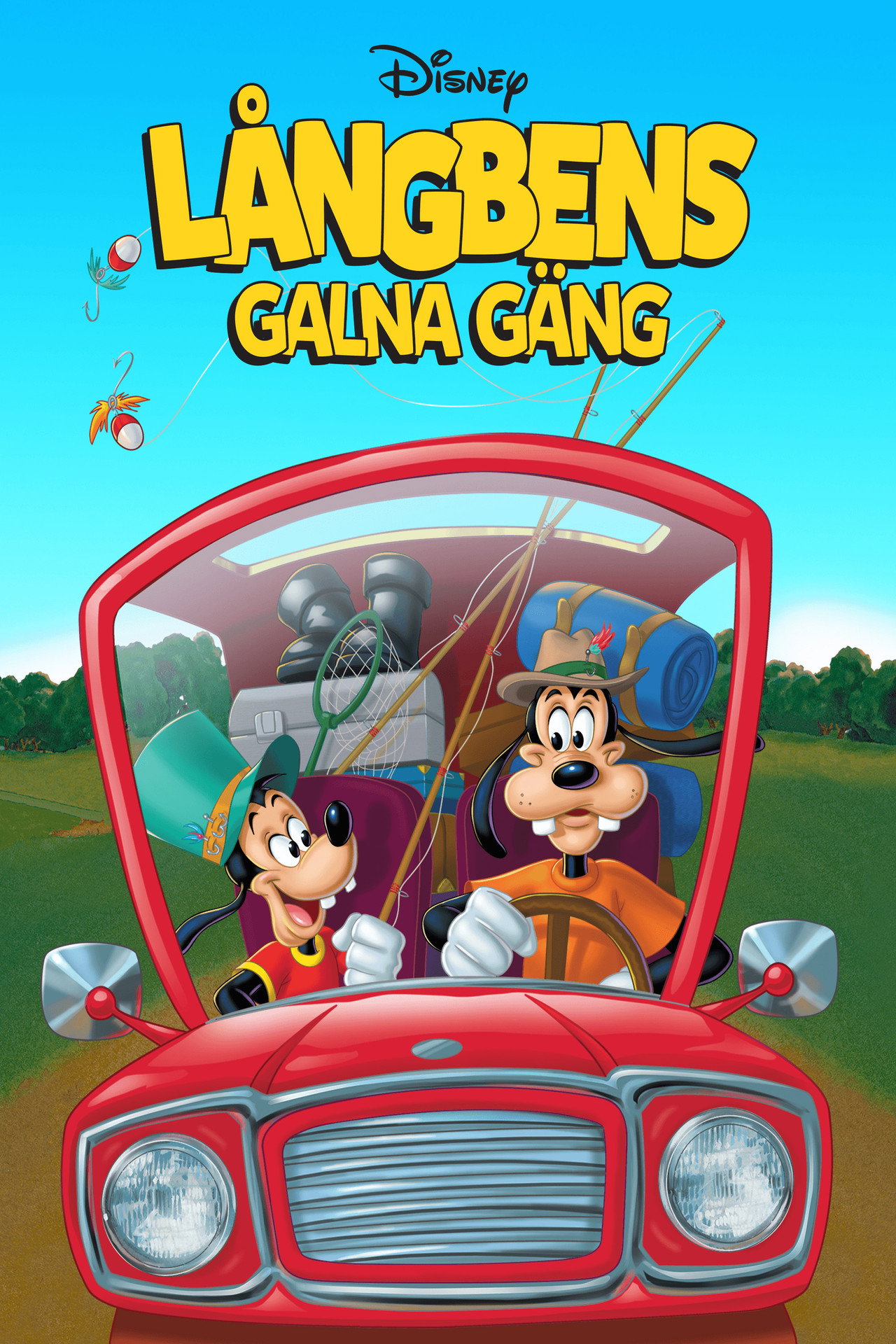 Långbens galna gäng affisch