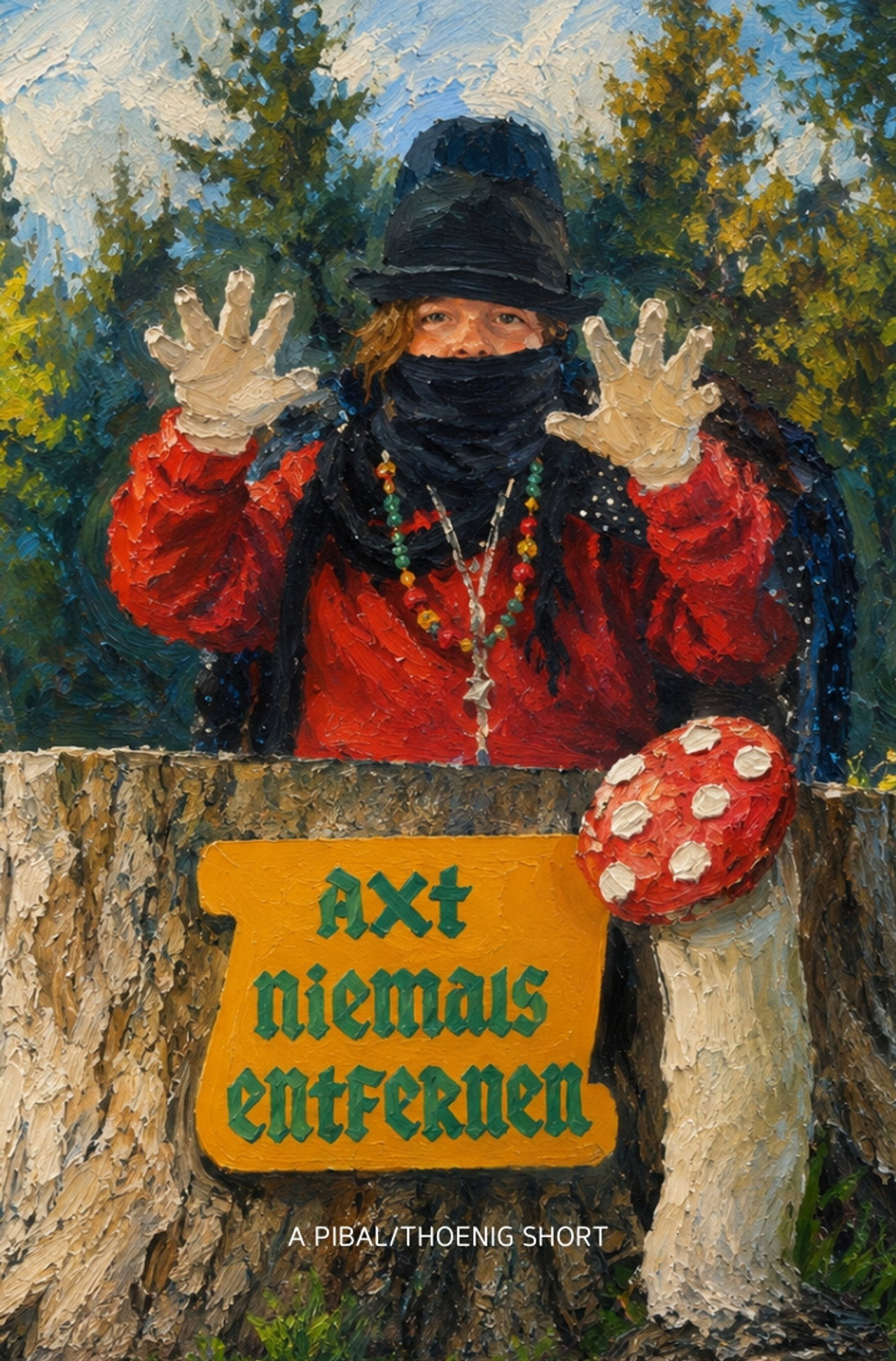 Axt niemals entfernen filmaffisch
