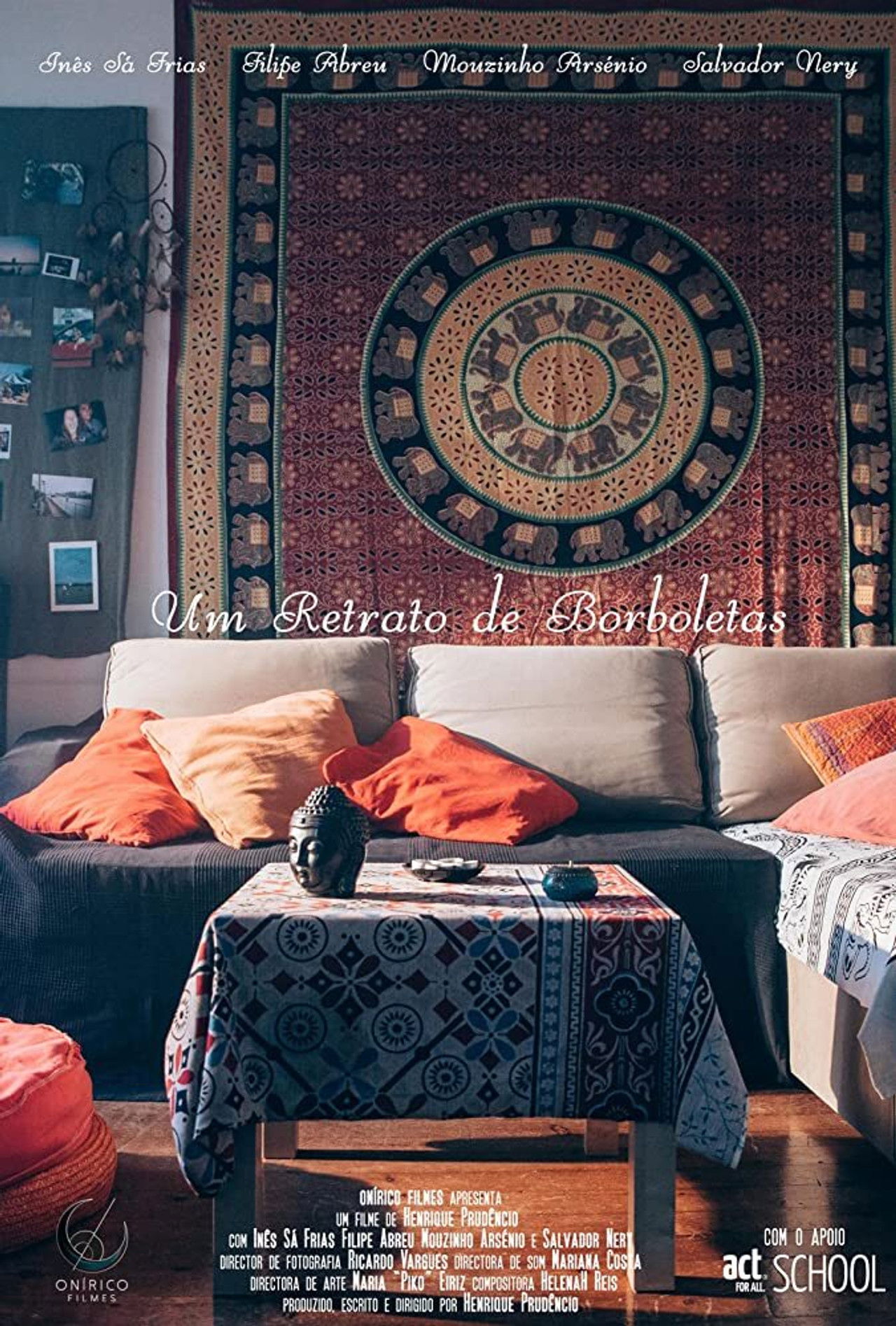 A Portrait of Butterflies Backdrop