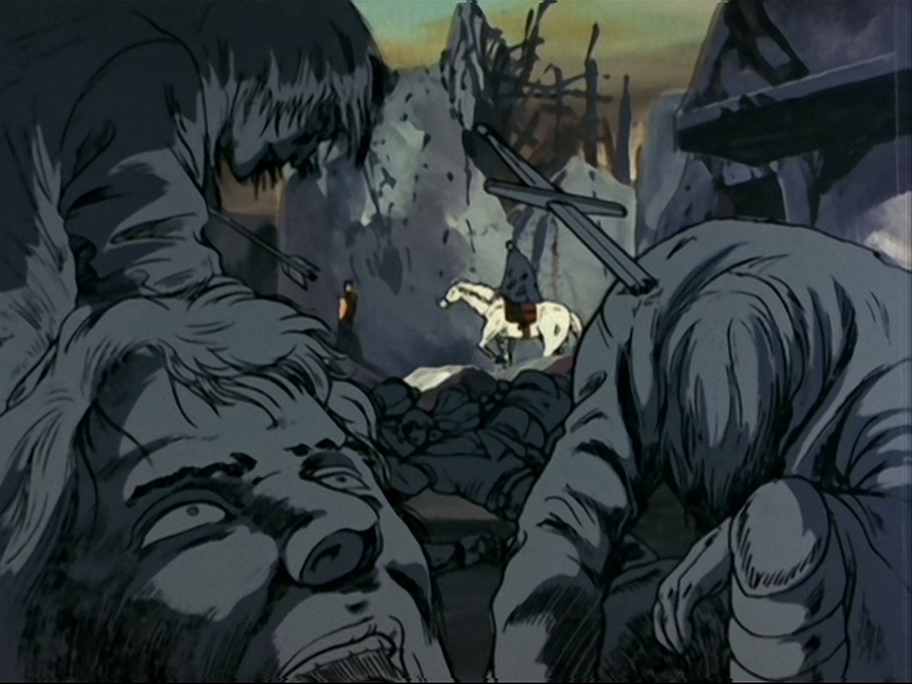 Rock, The Hero on Horseback! I Don't Believe in Kenshiro!!
