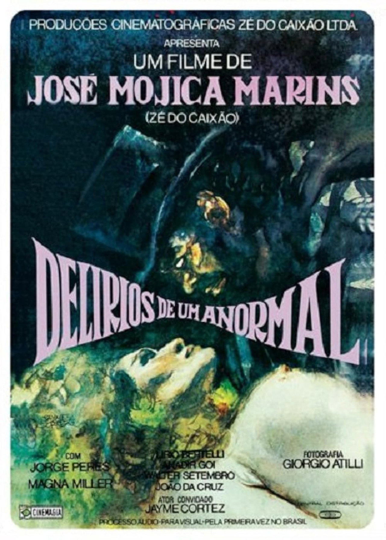 Delírios de um anormal filmaffisch