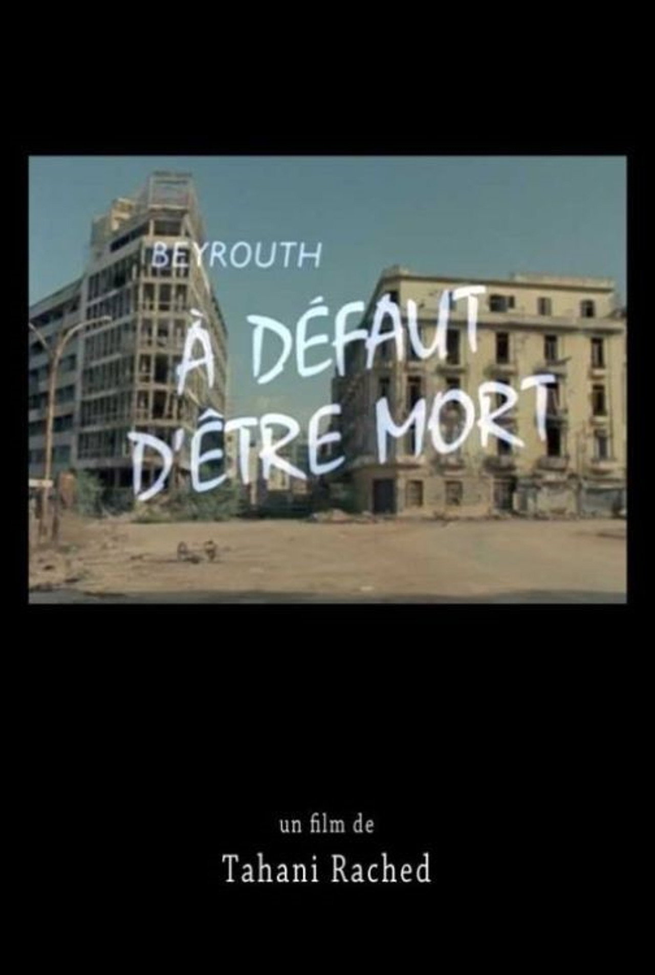 Beirut! Not Enough Death to Go Round filmaffisch