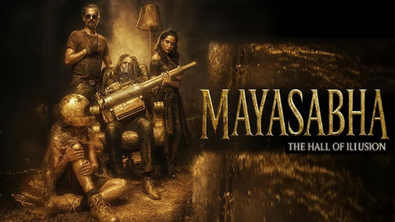 Mayasabha: The Hall of Illusion backdrop
