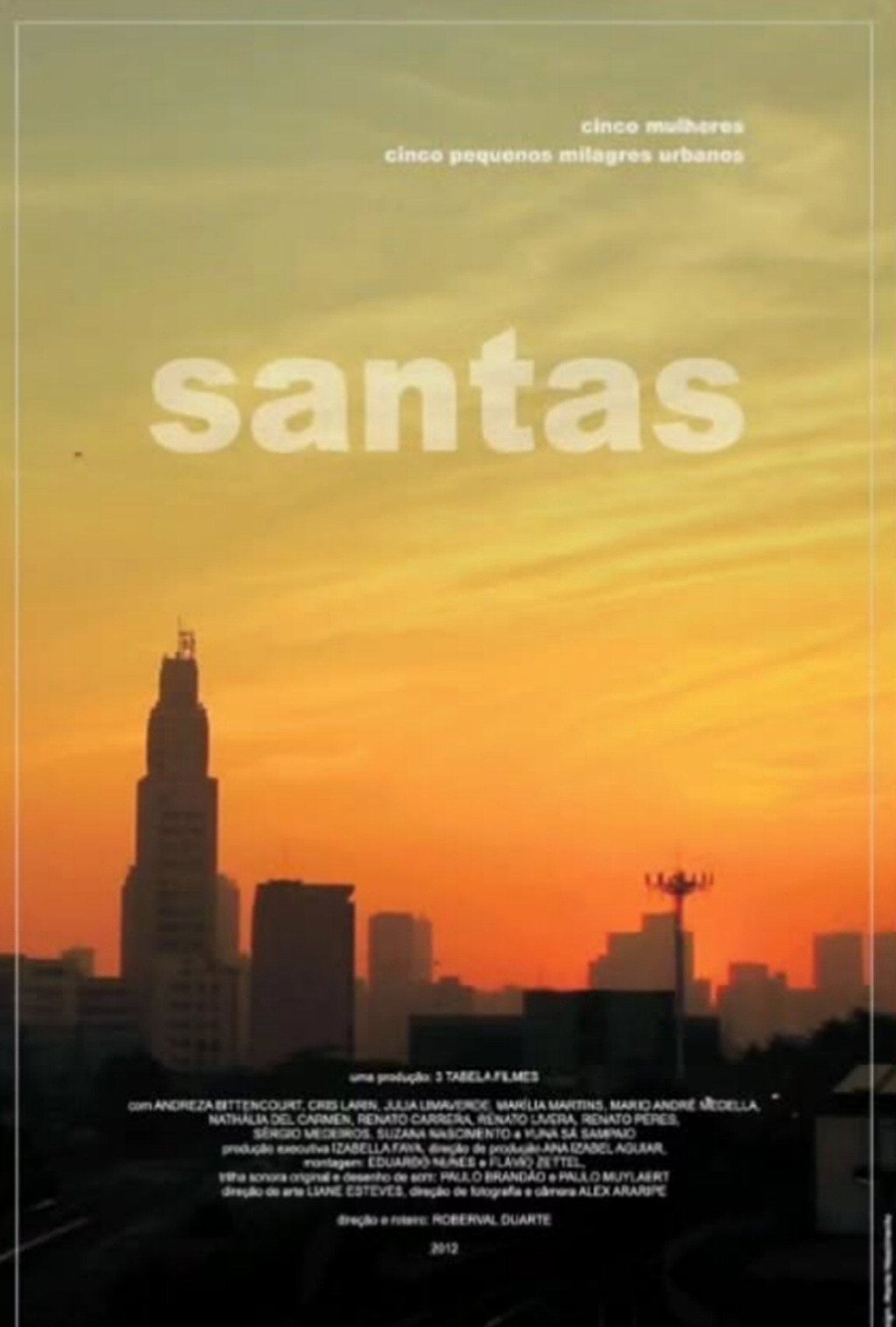 Santas filmaffisch