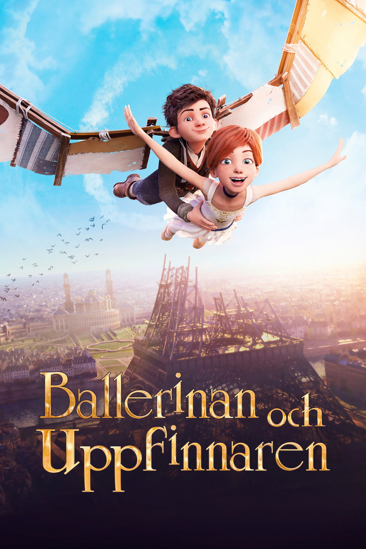 Ballerinan och uppfinnaren filmaffisch