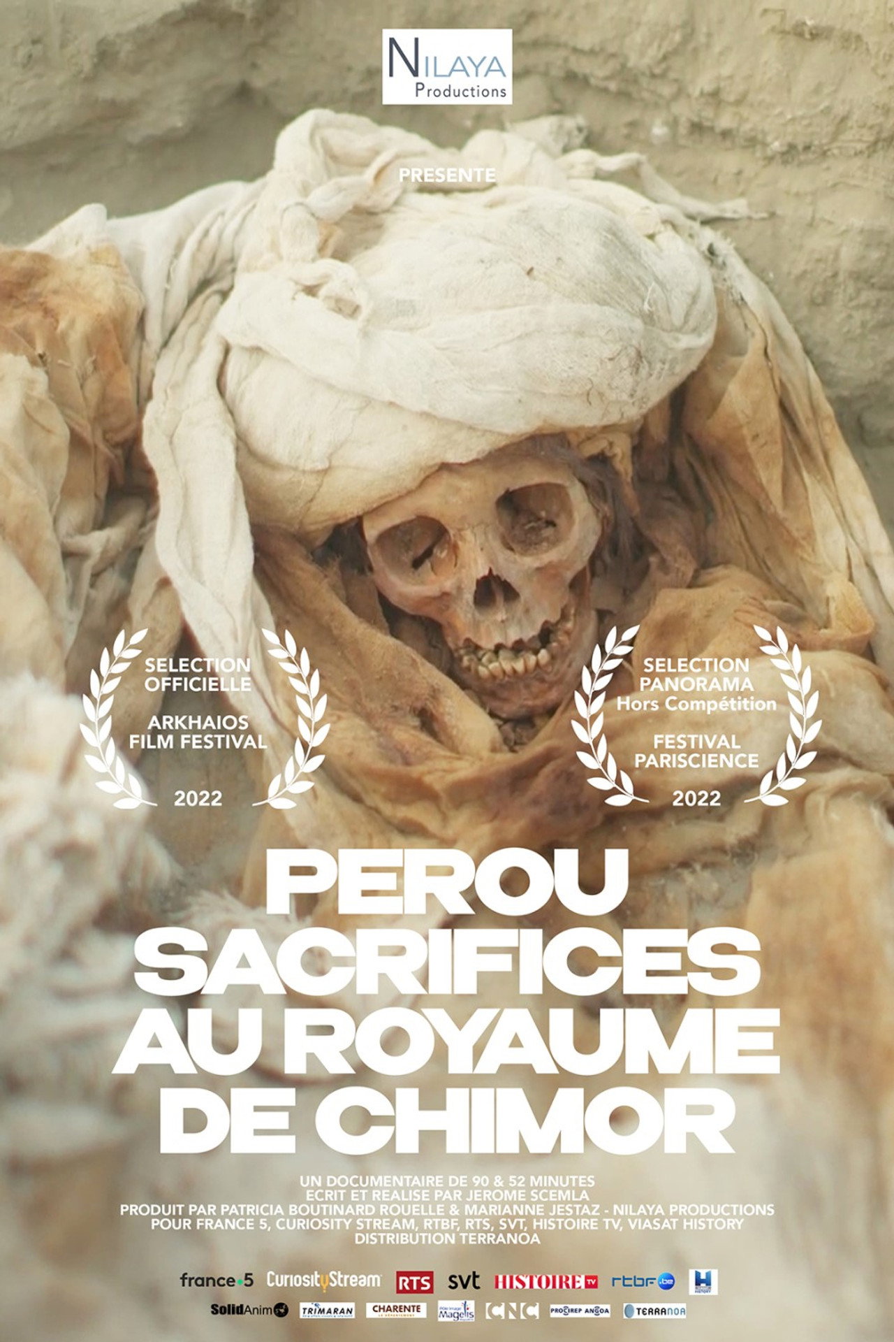Pérou - Sacrifices au royaume de Chimor filmaffisch