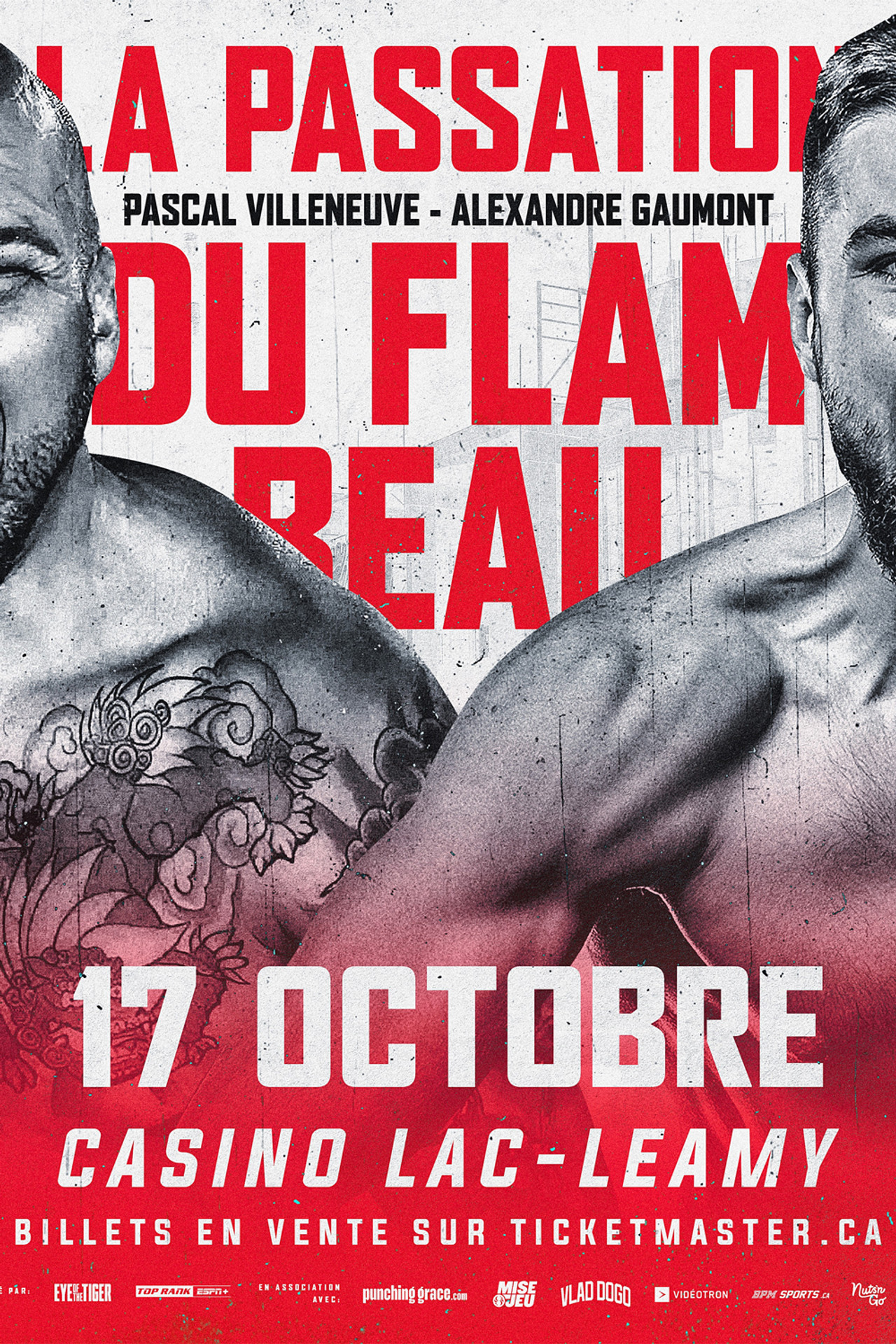 Alexandre Gaumont vs. Andres Viera filmaffisch