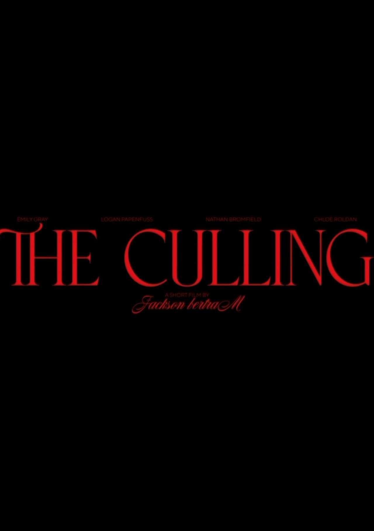 The Culling poster