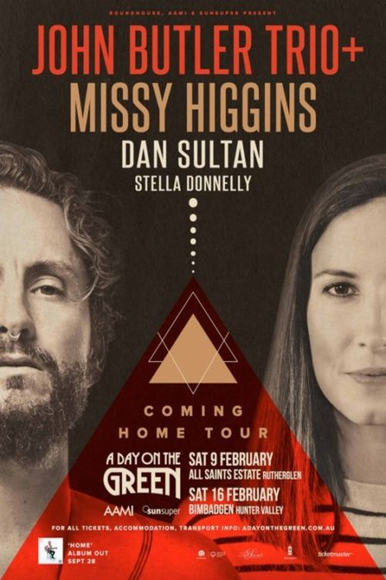 John Butler Trio: Live at Sydney Opera House Backdrop
