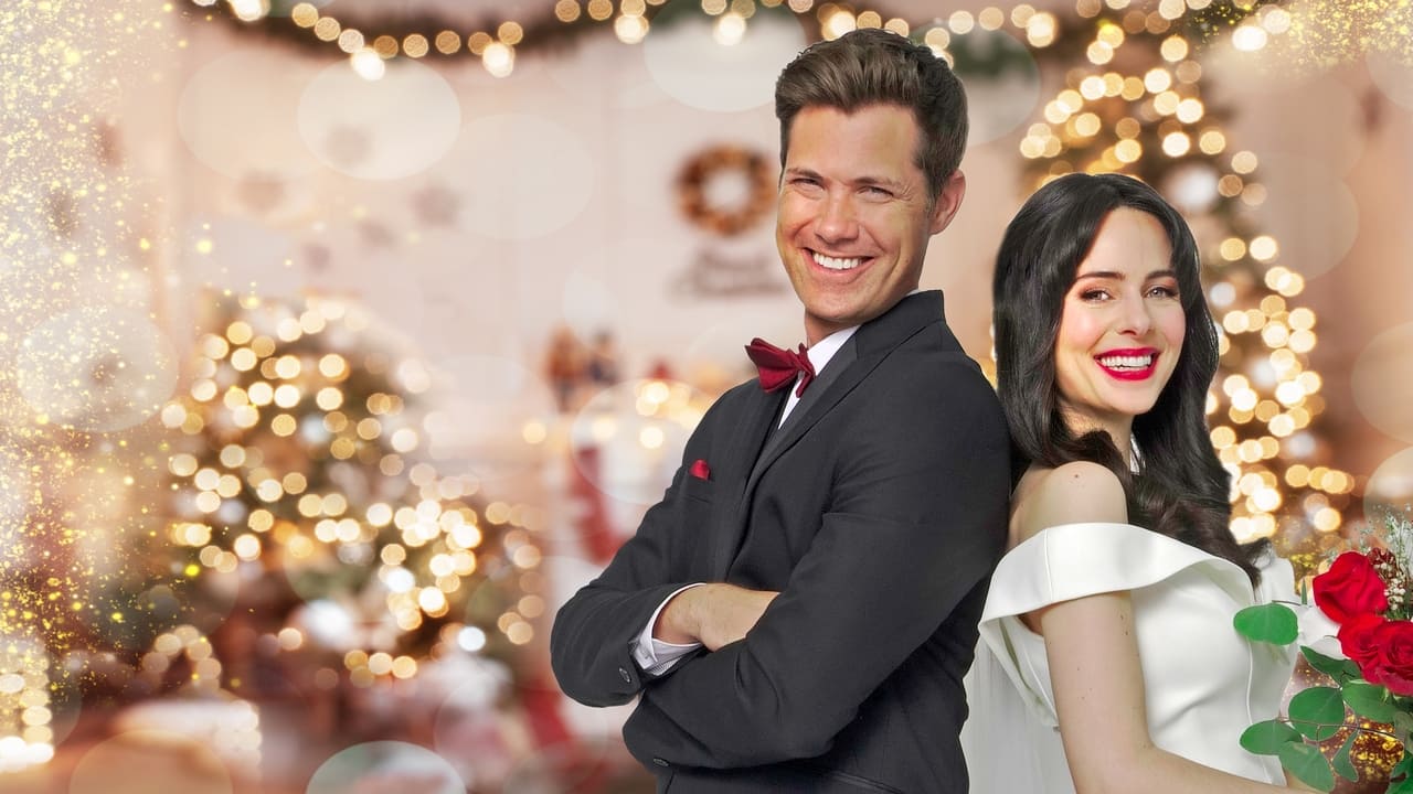 Our Christmas Wedding Backdrop Image