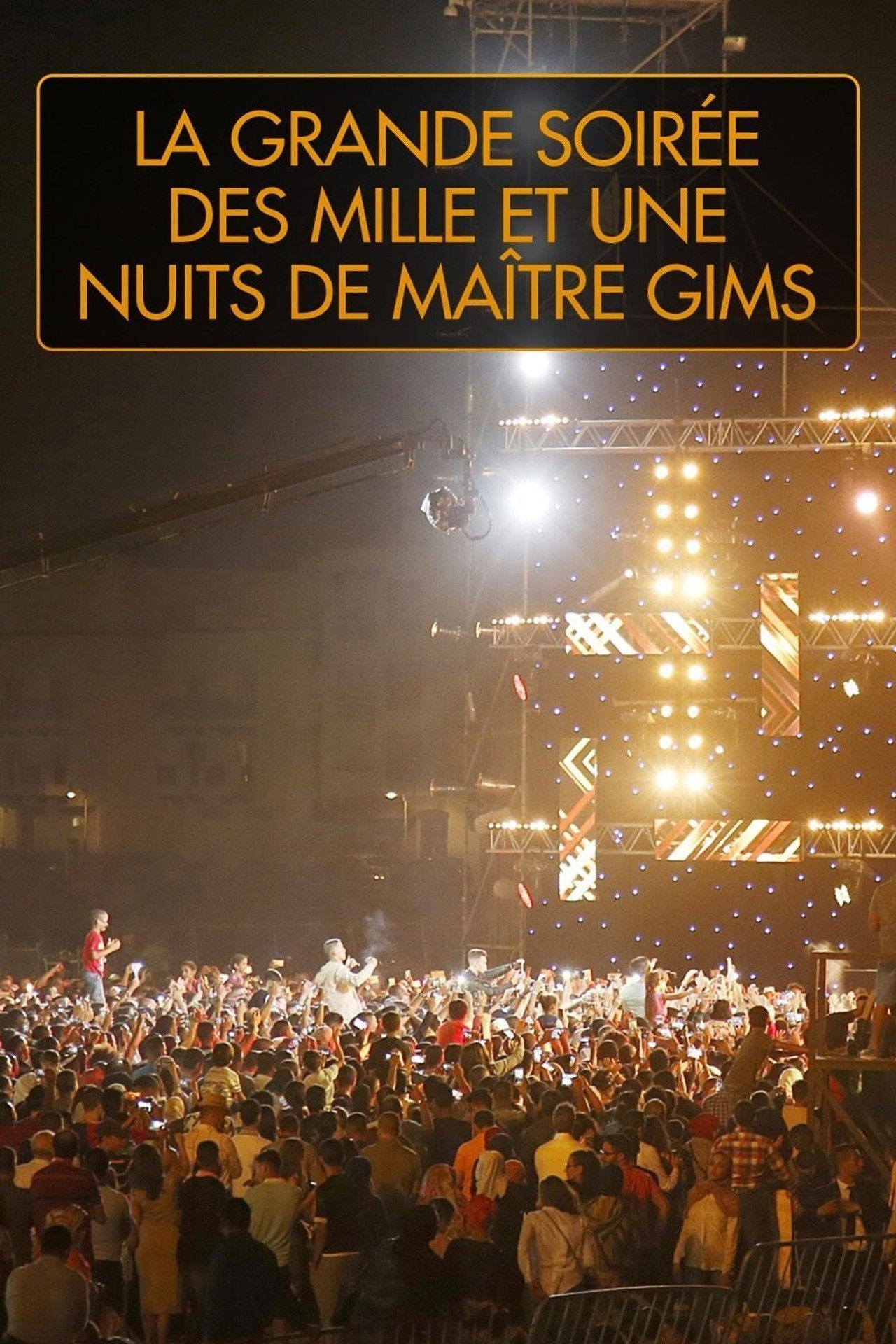 La grande soirée des mille et une nuits de Maître Gims Backdrop