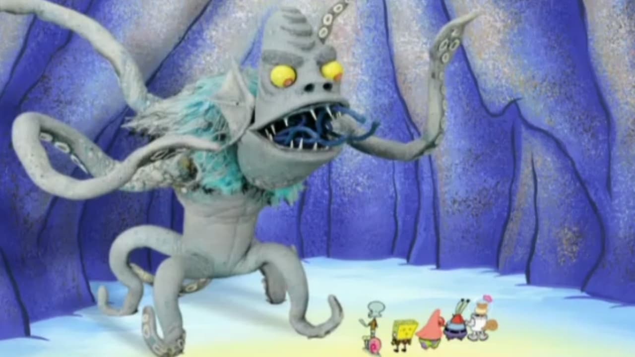 Scen från SpongeBob's Frozen Face-Off