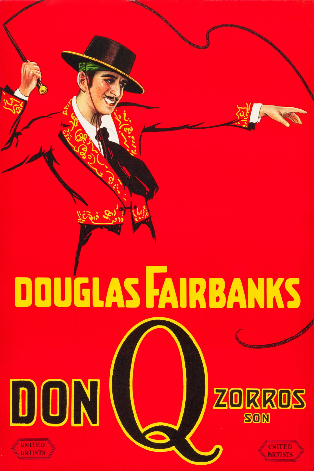 Don Q, Zorros son filmaffisch
